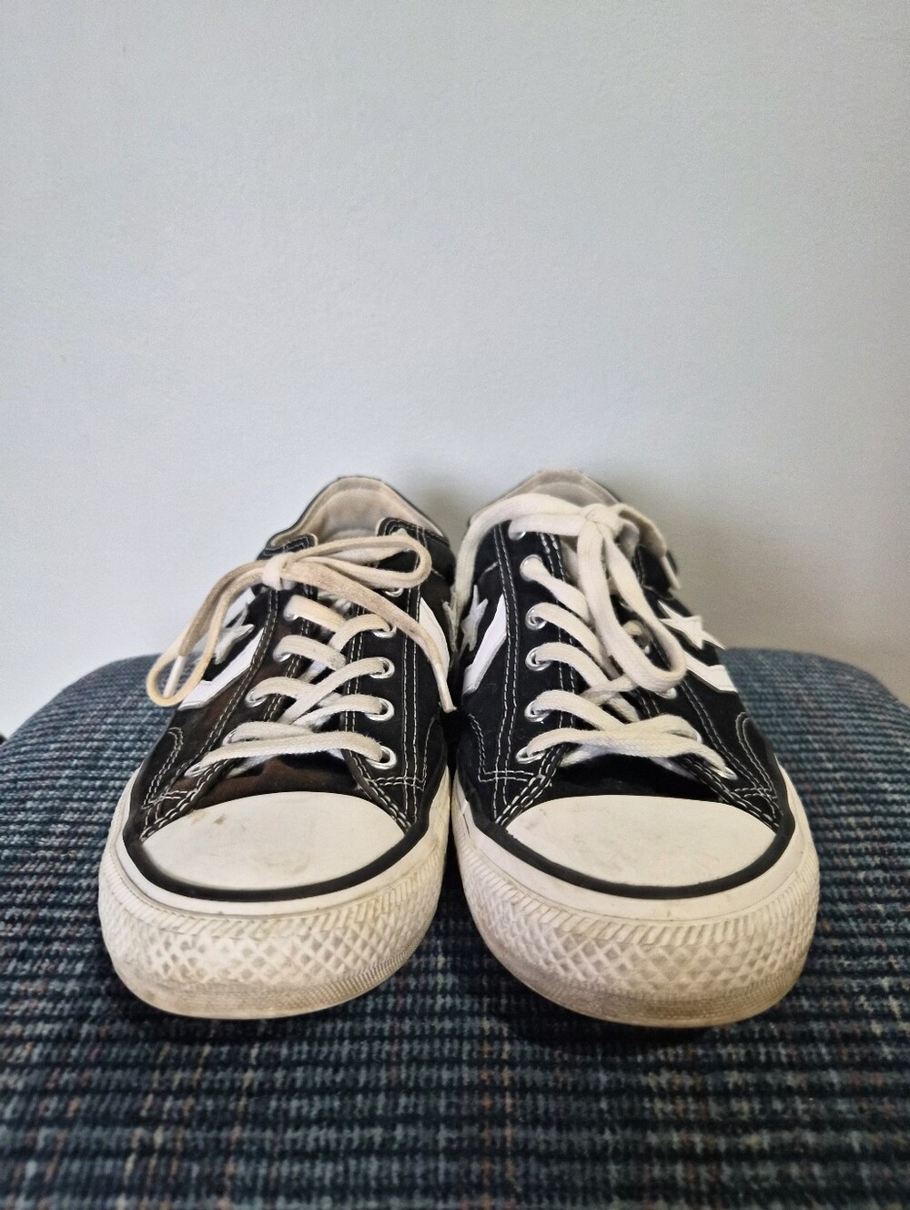 Vintage Black & White Star Player Converse Low Top Sneakers | Size US 6 - Picture 2 of 8